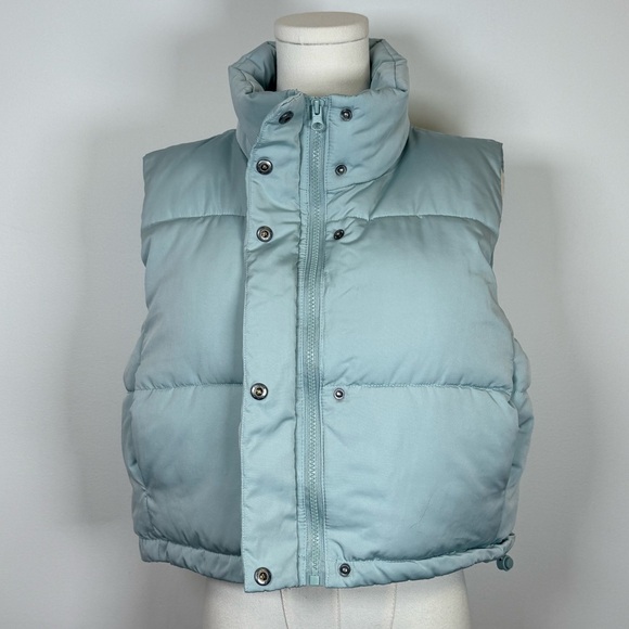 New! Thread & Supply ‘Issey’ Cropped Puffer Vest Women’s Size Medium - Picture 8 of 14